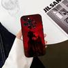 Black Clover A-Asta Cool  Phone Case For iPhone 17,16,15,14,13,12,11 Plus,Pro Max,XS,Soft Silicone Black Cover