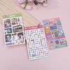 1 лист милых мультяшных наклеек-этикеток канцелярские наклейки для скрапбукинга DIY фотокарточки элементы декора телефон наклейка наклейка