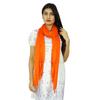Индийские шарфы из шифона, накидка на шею, женская одежда, палантин Chunni Long Dupatta, подарок для