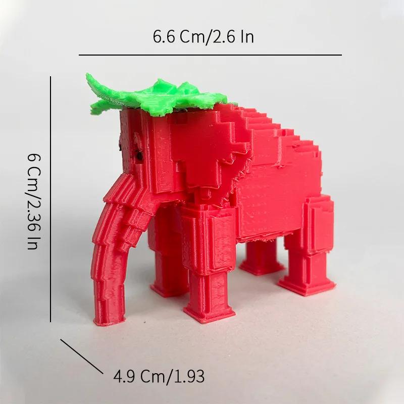 3D-печатные животные «Гниль мозга» Tralalelo Tralala Sharkbricks Подарок для детей Автомобиль Настольный домашний декор