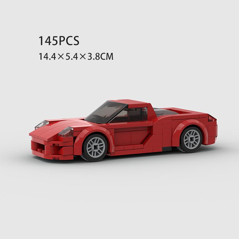 MOC Racing Sports Car Vehicle City Speed Champion Racer Technique Building Blocks Brick Set Supercar Kids Toys Boys Gifts NSX