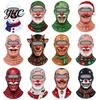 Funny Costume Mask Christmas Face Print Ski Mask, Winter Realistic Balaclava for Men Women, Windproof Full Cover Cycling Riding Snowboarding Unisex