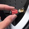 4 шт. Стиль автомобиля Колпачки на ниппель шин из сплава Аксессуары для защиты от пыли Для Citroen C3 C5 AIRCROSS C5X C4 Cactus PICASSO e-C3 e-C4 C1