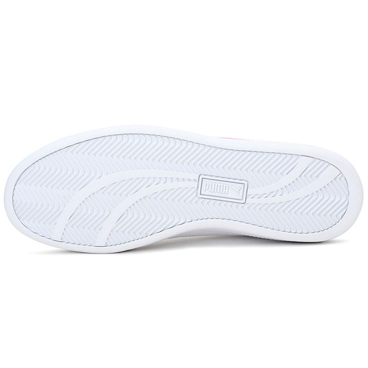 Puma Удобные Универсальные Низкие Кроссовки Кроссовки Унисекс Белый Розовый 372605-06