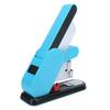 HeavyDuty Stapler LaborSaving Magazine Type AntiPinch Hand 190 Pages Book Sewer for Office(Blue )