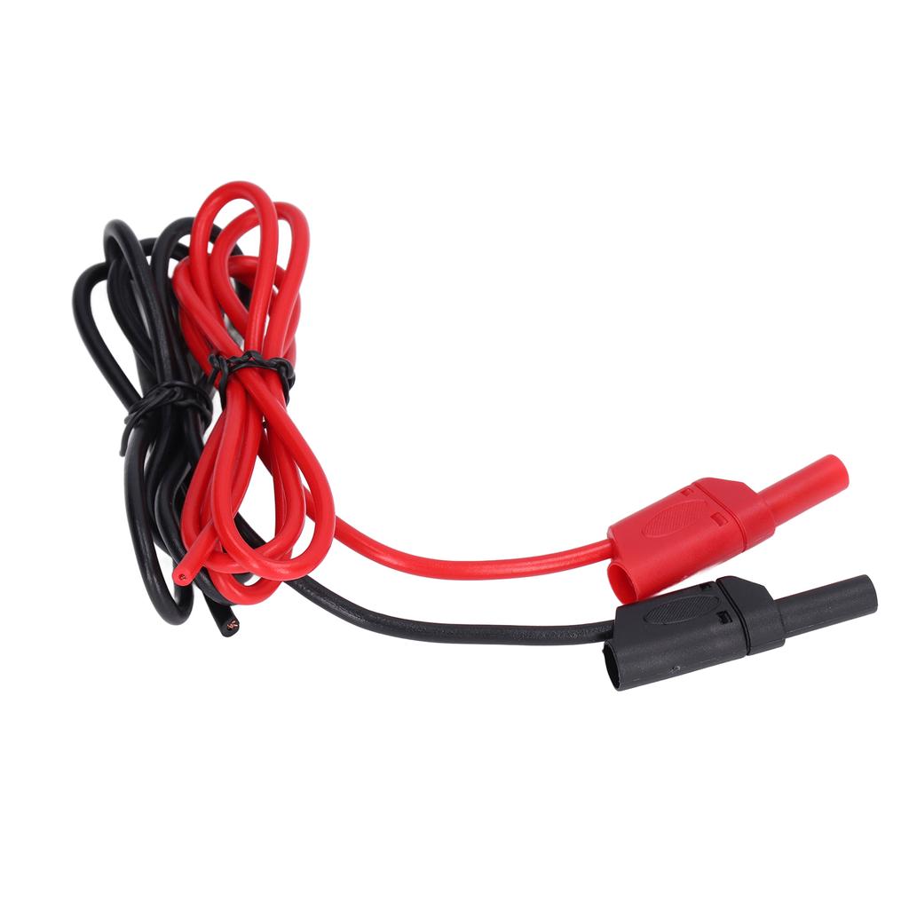 Banana Test 4mm Male To Male 32A 1000V Red Black Set Kit for Battery Electricity