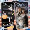 For LG Q6 Q6a Q6+ M700 X600K X600L X600S Cute Flower Cat Painted Phone Case For LG Q6 Plus Q 6 Alpha Soft Silicone TPU Cases