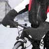 Зимние велосипедные перчатки на руль Ветрозащитные велосипедные варежки Для езды в холодную погоду Неопреновые перчатки на руль Грелки для рук Водо