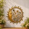 Rustic Metal Wall Art Aged Finish Dragonfly Wall Decor Dragonfly Moon Wall Decor  Entry Hall