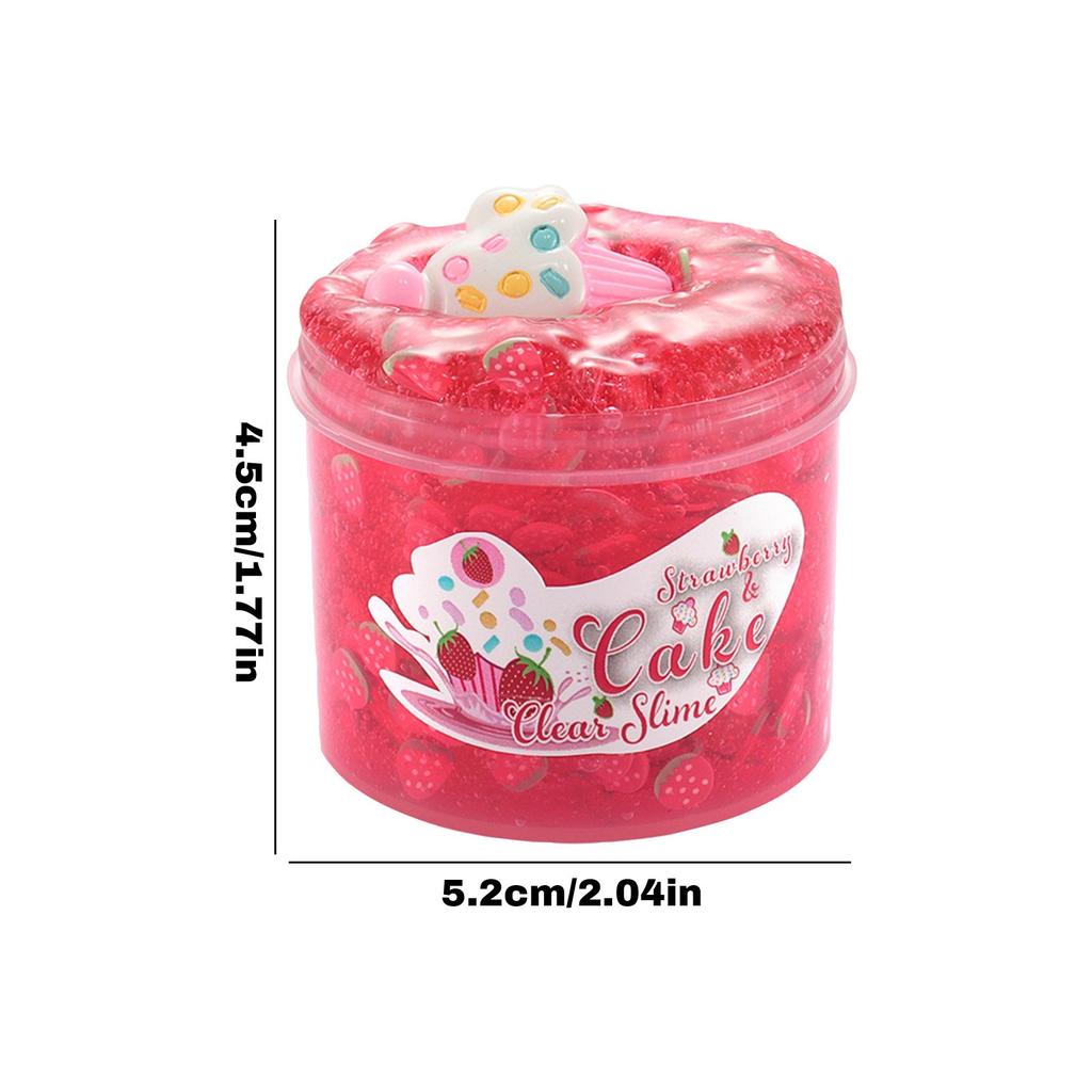 6 стилей цветной масляный слайм, подарки на день рождения для детей, сувенир для вечеринки для девочек и мальчиков, не липкий, супермягкая игрушка-жижа, 1 шт.