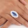 Natural Tanzanite Gemstone 925 Sterling Silver Pretty Jewelry Ring For Women RR-26-9