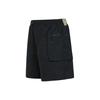 Solid Color Logo Woven Cargo Shorts Men Bottoms Black FB7529-010