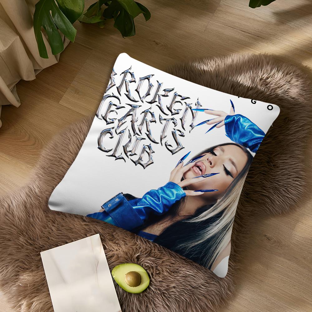 Singer LLola IIndigo EL cushion cover Living Room Accent Couch Back Support Square Lounge Restful Nap Companion Pillow Case
