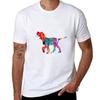 Italian Spinone, Italian Spinone Watercolor, Spinone,Spinone Italiano T-Shirt T Shirts for Man Cotton Funny T-Shirt