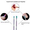 Holographic Stainless Steel Cuticle Pusher for Multi Function Remover Nail Care Manicure and Pedicure