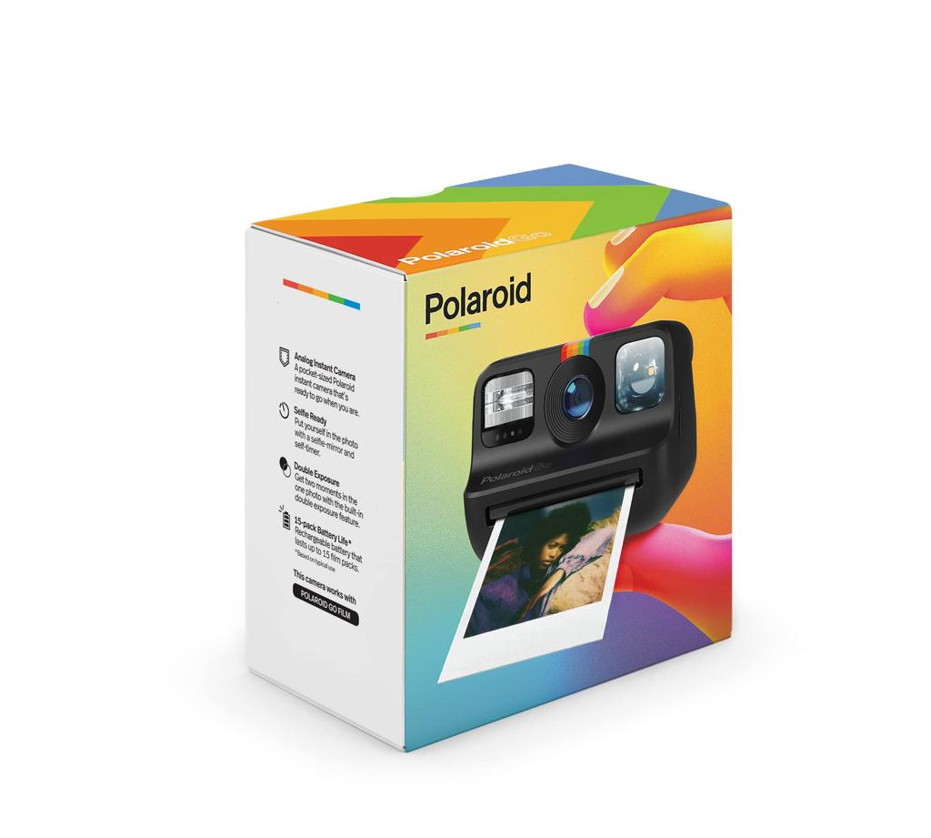 Polaroid Go Аналоговая мгновенная камера (черный)