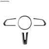Steering Wheel Button Decoration Cover Kit Trim For Mazda 3  - 2025  / CX-30  - 2025  ABS Red / Carbon Fiber Accessories