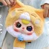 Baby Three Lucky Cat Zipper Bag Series Blind Box Decoration Backpack Pendant Cute Plush Doll Mystery Box Christmas Birthday Gift