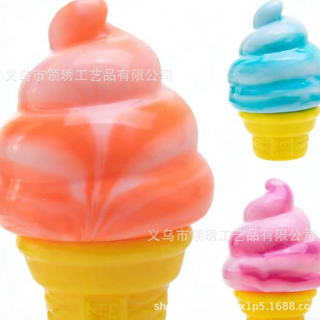Schylling Needoh Nice Cube Sensory  Ice Cream Stress Relief Squishy Cube Anti-Anxiety Squeeze Object For Focus  Population