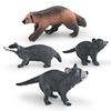 Eurasian Badgers Pvc Wildlife Model For Kids Learning And Home Decoration