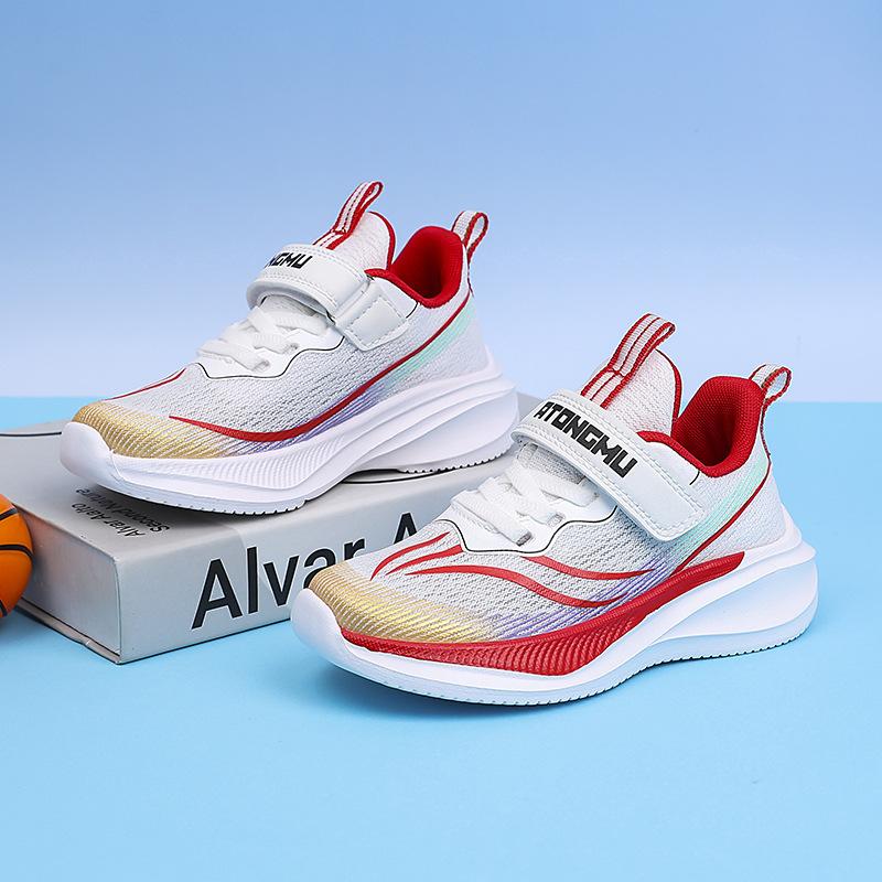 Кроссовки детские для мальчиков, легкая обувь для девочек, лето 2025, новые сетчатые кроссовки для бега, для детей среднего и старшего возраста