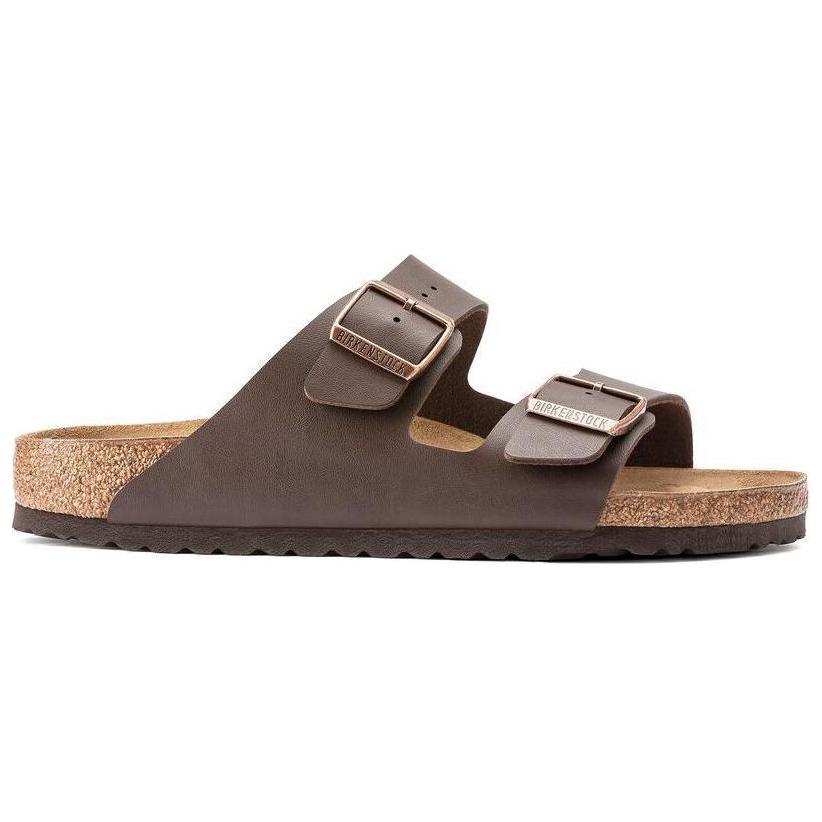 Birkenstock Аризона Модные Мягкие Удобные Дышащие Шлепанцы Сандалии Унисекс Темно-Коричневые 0051703