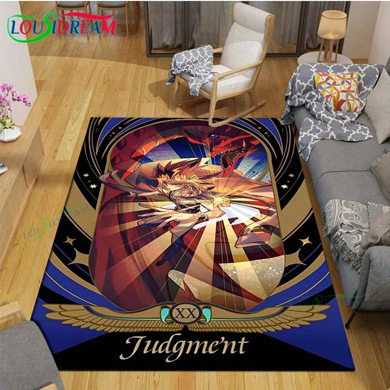 3D Famous Card Games Y-Yu-Gi-Oh  Carpet for Living Room Home Sofa Decoration,Children Game Decor Floor Mat Yoga Mat Large Carpet