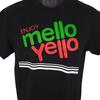 Mello Yello 100% Хлопок Футболка Мужские Футболки Топ Мужской Размер Средний Черная Футболка Закуска Soda