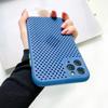 Сетчатый чехол-радиатор Silonce для iPhone X XR XS 11 12 mini 13 14 15 Pro Max 6S 7 8 Plus SE, дышащий мягкий чехол из ТПУ