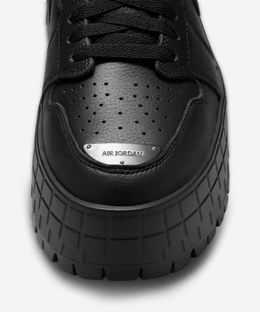 Nike Air Jordan 1 Brooklyn Low W - Черный:белый:Металлический черный / Hf3184-001