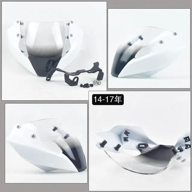Motorbike Windshield Deflector With Bracket Mounting Screws For DUCATI MONSTER 797 821 1200S 2014-2025 Years