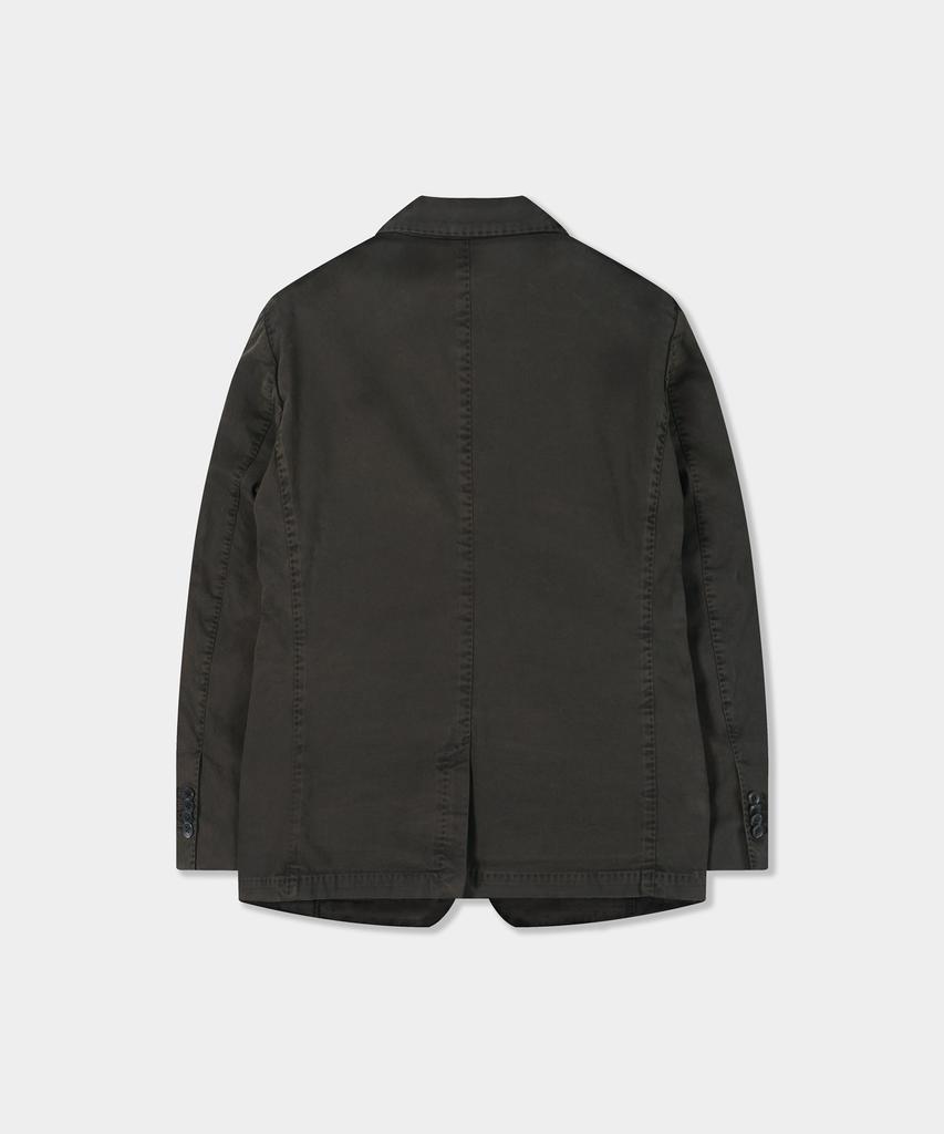 Birbante Sondrio Garment-Dyed Setup Jacket - Dark Brown