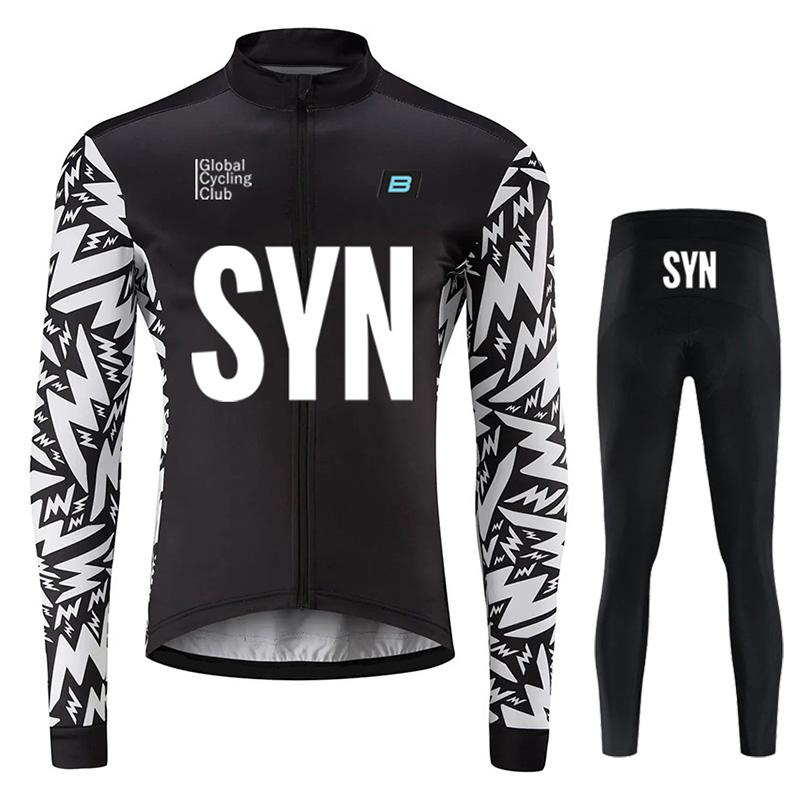 Комплект веломайки с длинным рукавом, униформа для шоссейного велосипеда, одежда для велосипедистов, одежда для горного велосипеда, осень