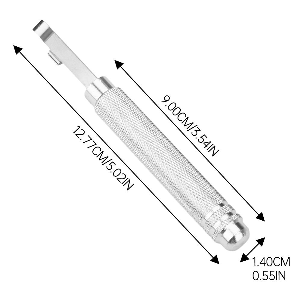 Watch Back Case Opener Knife Clock Battery Change Press Back Case Remover Pry Knife Metal Hand Repair Tool