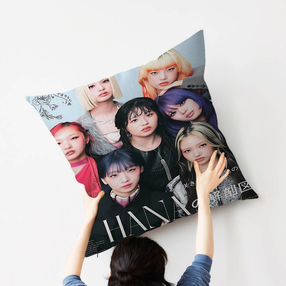 H-Hana Kpop Style Maple Design Cushion Cover Happy Autumn Harvest Decor Holiday Decorati Pillow Cover