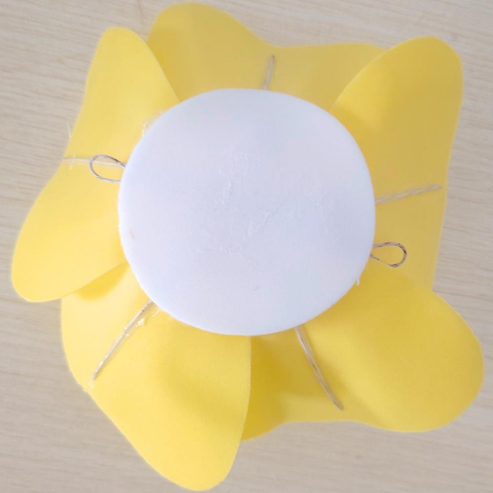 NEW Yellow Color Simulation Flower 3D Multi Size Artificial Flower Flower Head Garden Style Artificial Rose Interior Design