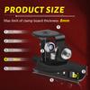 2PCS LED Work Light mounting Bracket Universal Hood Led Light Bar Mount Bracket Foglight lamp Holder for Off Road Jeep Truck SUV