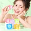 Slow Rebound Ice Cube Squishy Toy Colorful Cube Fidget Toy Cube Squeeze Toy  Kids Gifts