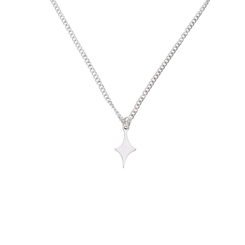 Модное ожерелье с подвеской в виде звезды, простое винтажное колье-чокер, цепочки для женщин, мужчин, пар, подарок на День святого Валентина