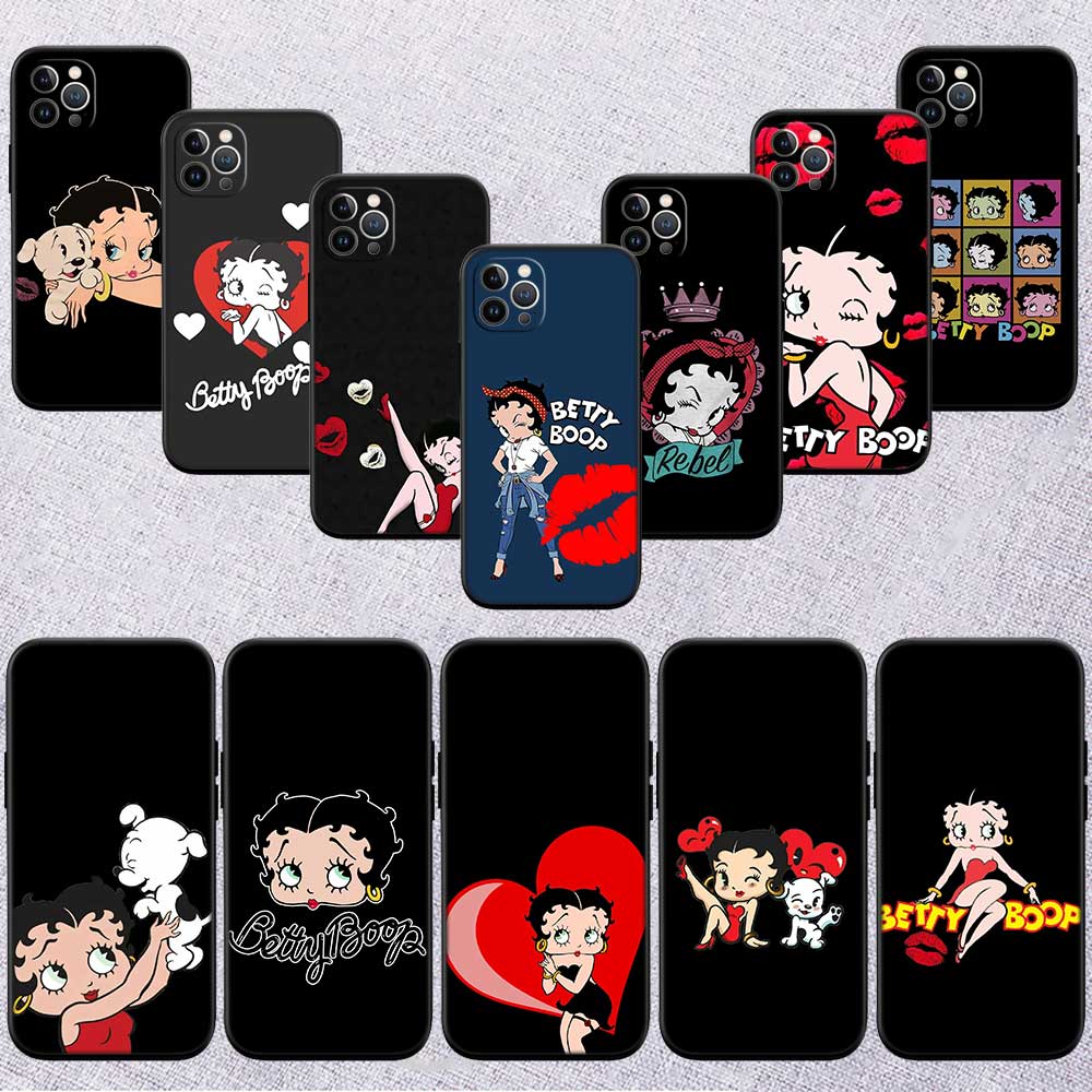 RE11 B-Bettys Pattern B-Boops Case for Motorola Edge 60 60s 70 G86 G56 G54 E14 G04S G45 G54 G64 S30 S50 X30 X40 X50 Pro Power