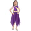 Kids Girls Praise Lyrical Dance Dress Worship Liturgical Celebration Costume Ballet Dance Wear