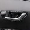Для Hyundai Tucson NX4 2021 2022 2023 гибридный автомобиль N Line внутренняя дверная ручка чаша отделка рама крышка ABS углеродное волокно аксессуары