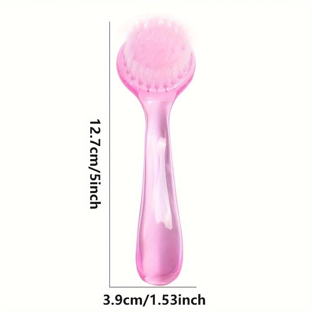 1 х Очищающая щетка Отшелушивающая очищающая щетка с мягкой щетиной Абразивная отшелушивающая очищающая щетка для ухода за лицом Макияж Уход за кожей Средство для снятия макияжа