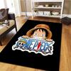 Ковер с изображением Монки Д. Луффи из One Piece для гостиной, спальни, дома, украшение дивана, нескользящий коврик для детских игр