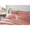 Golden Polka Dot Decorative Pillowcase "Gaïa Chic" 60 X 60 Cm &; 50 X 70 Cm "Cotton Gauze" - Gaïa Chic Peach Pink - 50 X 70 Cm