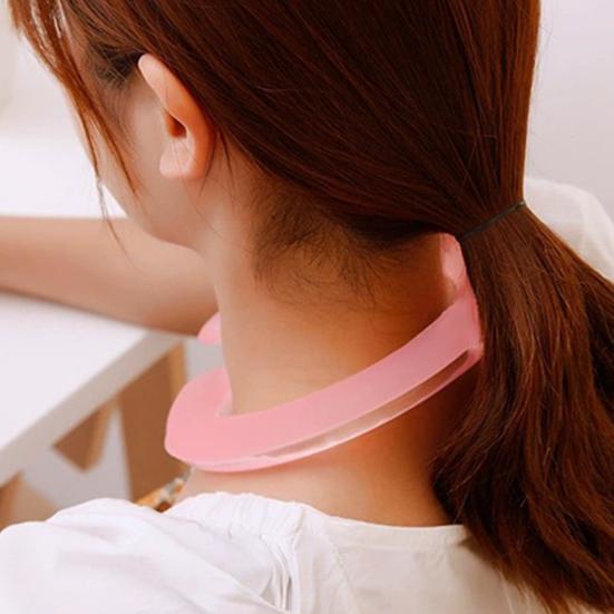 Summer Neck Cooling Tube Wearable Neck Cooler Lightweight Reusable Ice Cold Ring Outdoor Heatstroke Prevention Portable Neck Wrap Collar