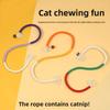 Игрушки-канаты для кошек для саморазвлечения и скуки, для чистки и шлифовки зубов, с кошачьей мятой, галлом, игрушки для кошек, игрушки для кошек