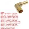 90 Degree Elbow PL Pipe Joint 1/8" 1/4" 3/8" 1/2" Coupler Connector Adapter Durable Hose Barb  Pipe