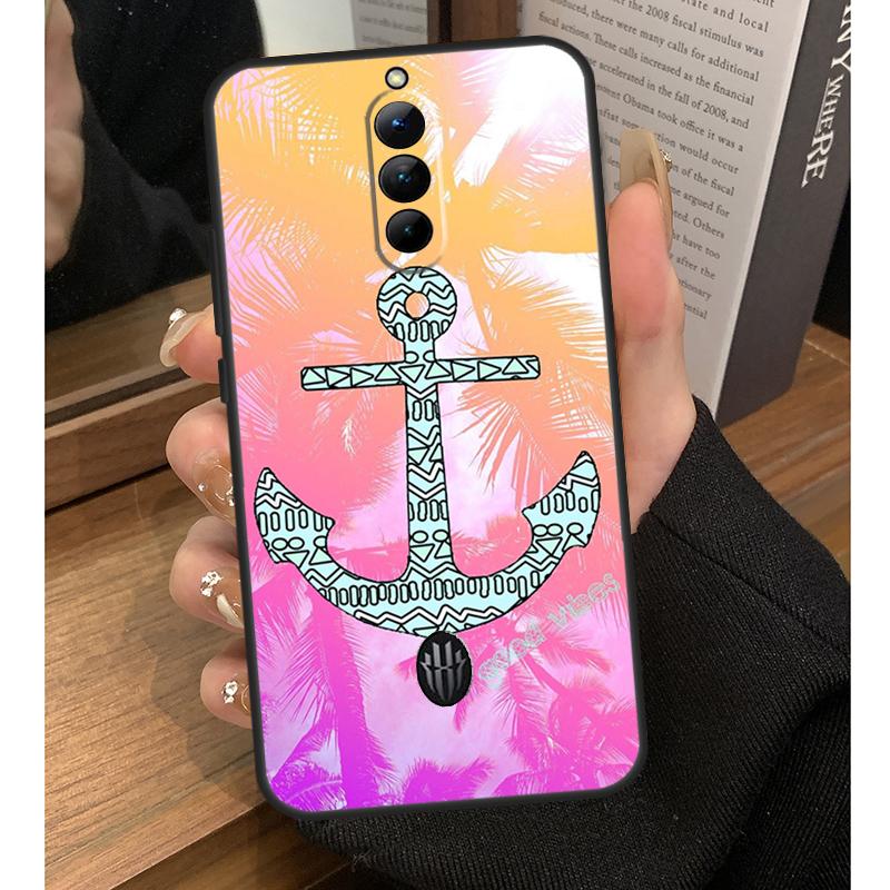 Морской Якорь Лодка Море Чехол Для Nubia Red Magic 6S 7S Pro 6 7 8 9 10 Pro 5G 6R RedMagic 8S 9S 8 9 10 Pro Plus Чехол