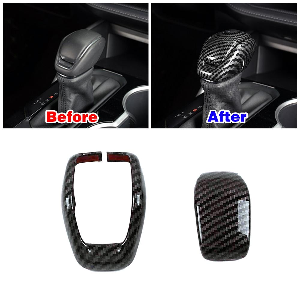 Для Toyota Highlander XU70 2024 года выпуска, аксессуары для салона автомобиля, молдинги, стильная центральная часть управления, отделка из углеродного волокна